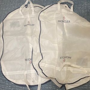Moncler jacket garments bag